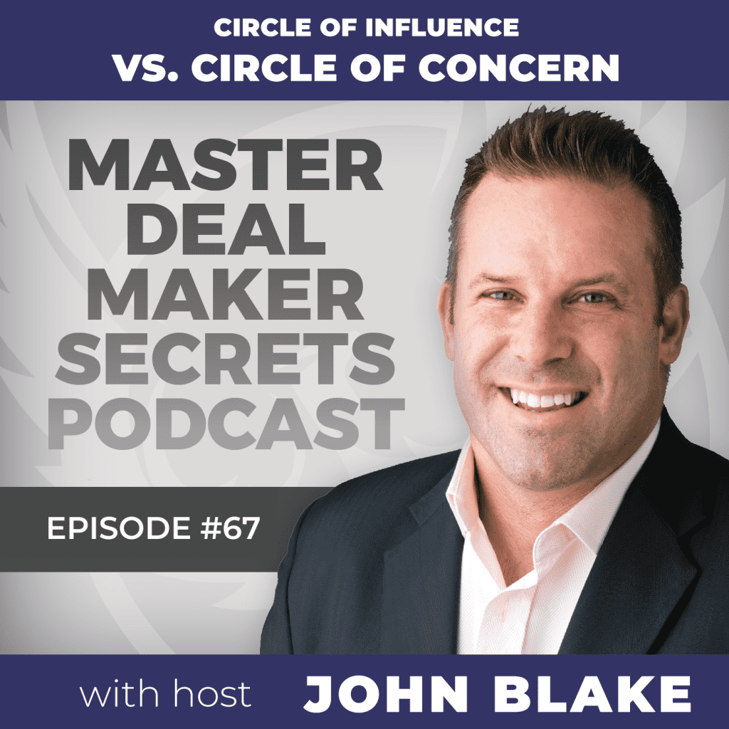 John Blake Circle of Influence vs Circle of Concern