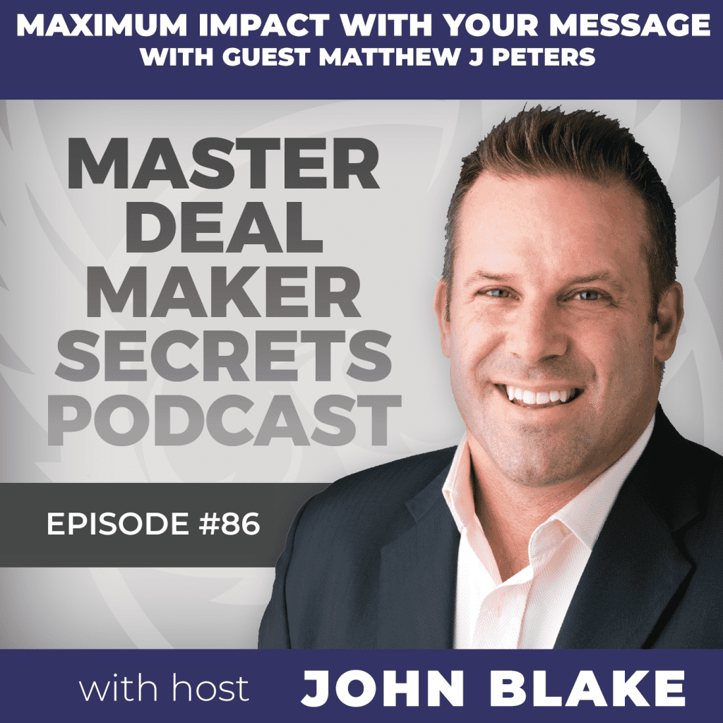 John Blake Maximum Impact With Your Message