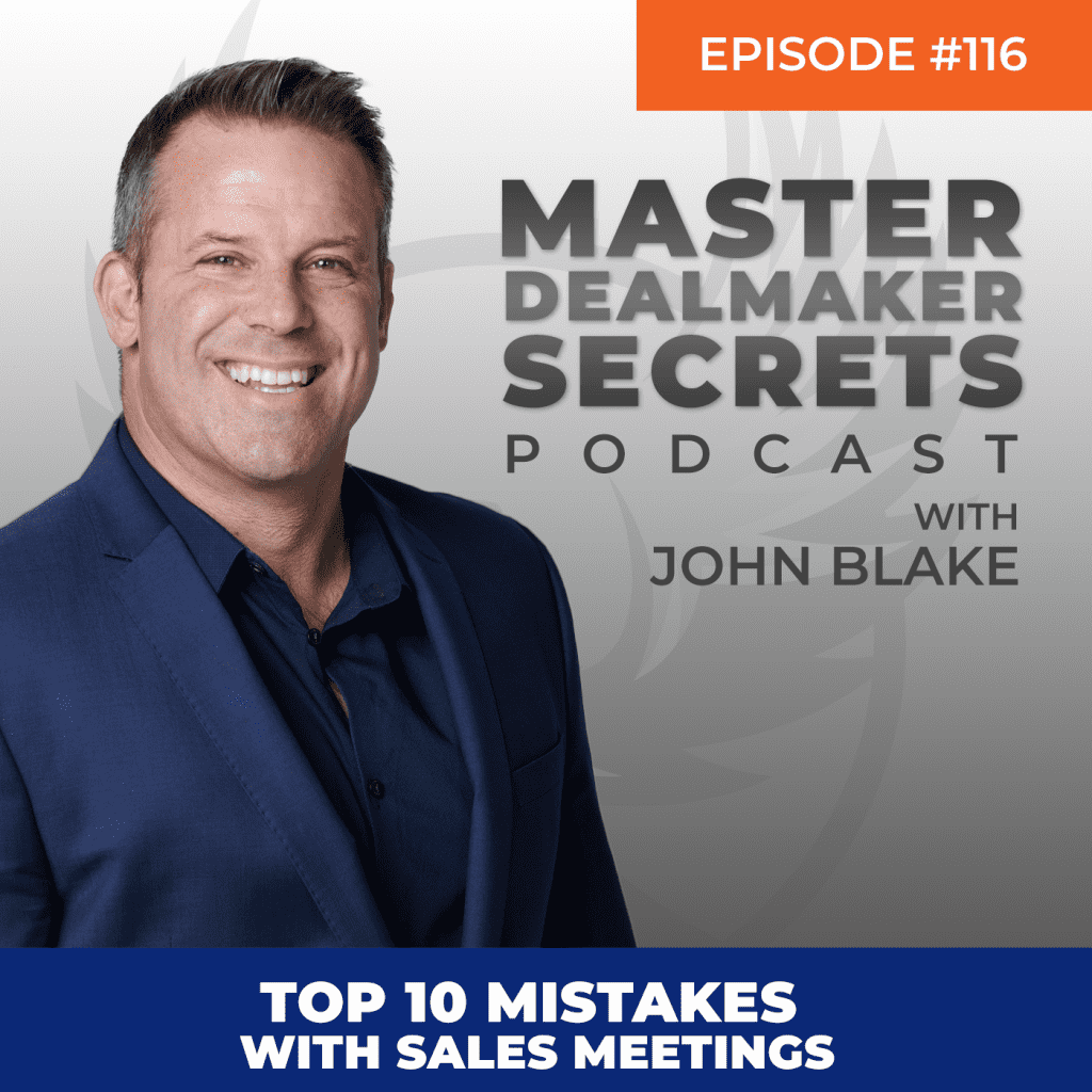 John Blake Top 10 Mistakes With Sales Meetings