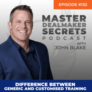 John Blake Difference Between Generic and Customised Training
