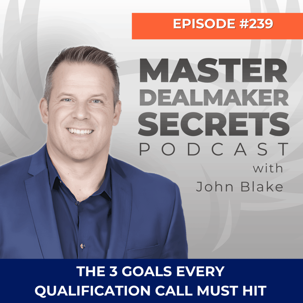 Episode 239 Attend The First Ever Online Professional Sales Master Class