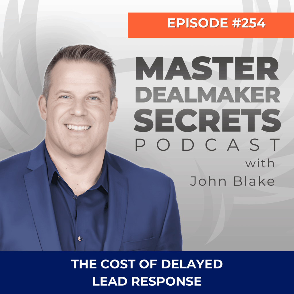 Episode 254 The Cost Of Delayed Lead Response